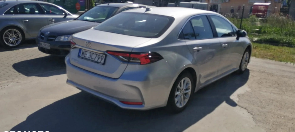 Toyota Corolla cena 74000 przebieg: 22600, rok produkcji 2020 z Warszawa małe 37